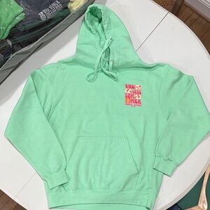 Mint Green Hoodie Sweatshirt